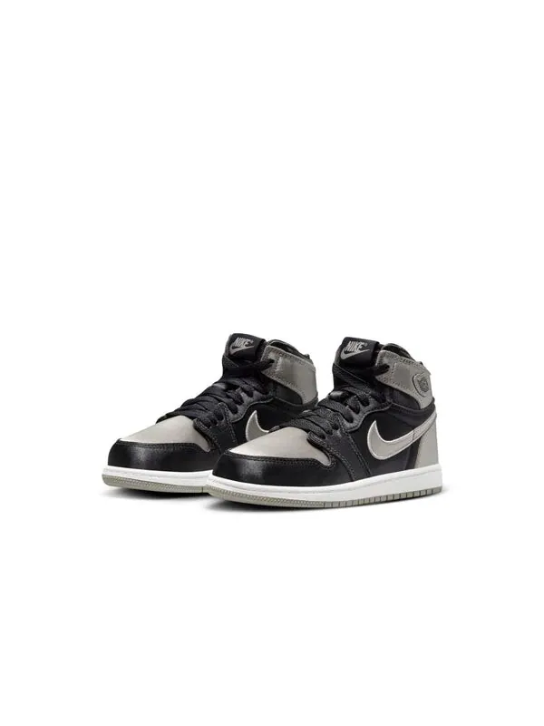 Кроссовки 1 retro high og 'satin shadow' Air Jordan — изображение 3 из 4, черный/серый/белый