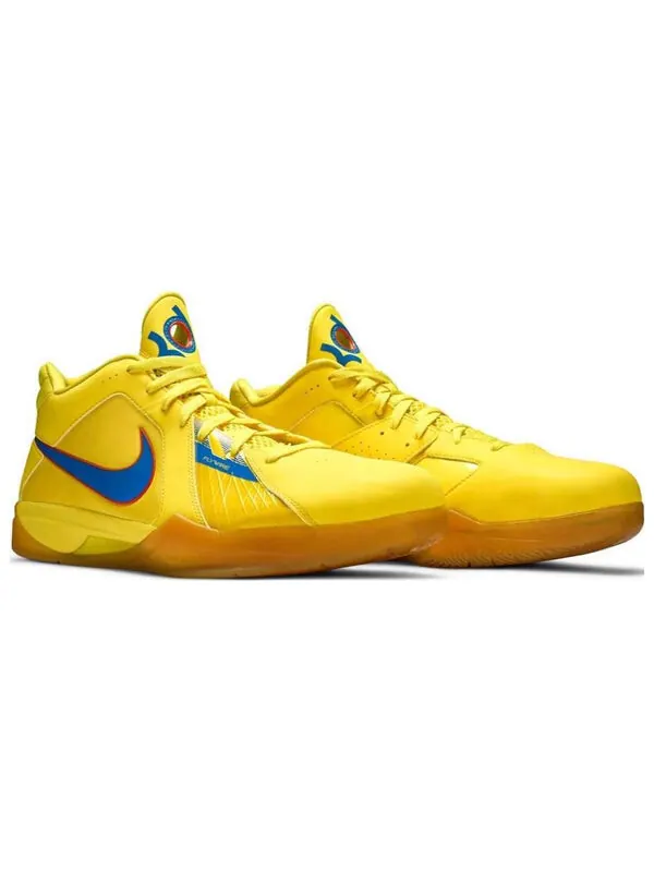 Кроссовки Nike KD 3 'Christmas' 2023 — изображение 4 из 4, желтый/синий/оранжевый
