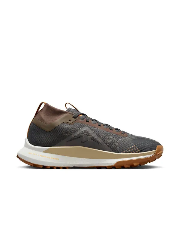 Кроссовки react pegasus trail 4 gore tex Nike — изображение 2 из 4, темный серый/оранжевый