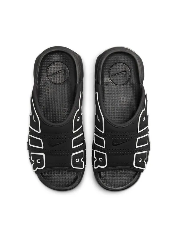 Тапочки air more uptempo slide 'og black white' Nike — изображение 3 из 4