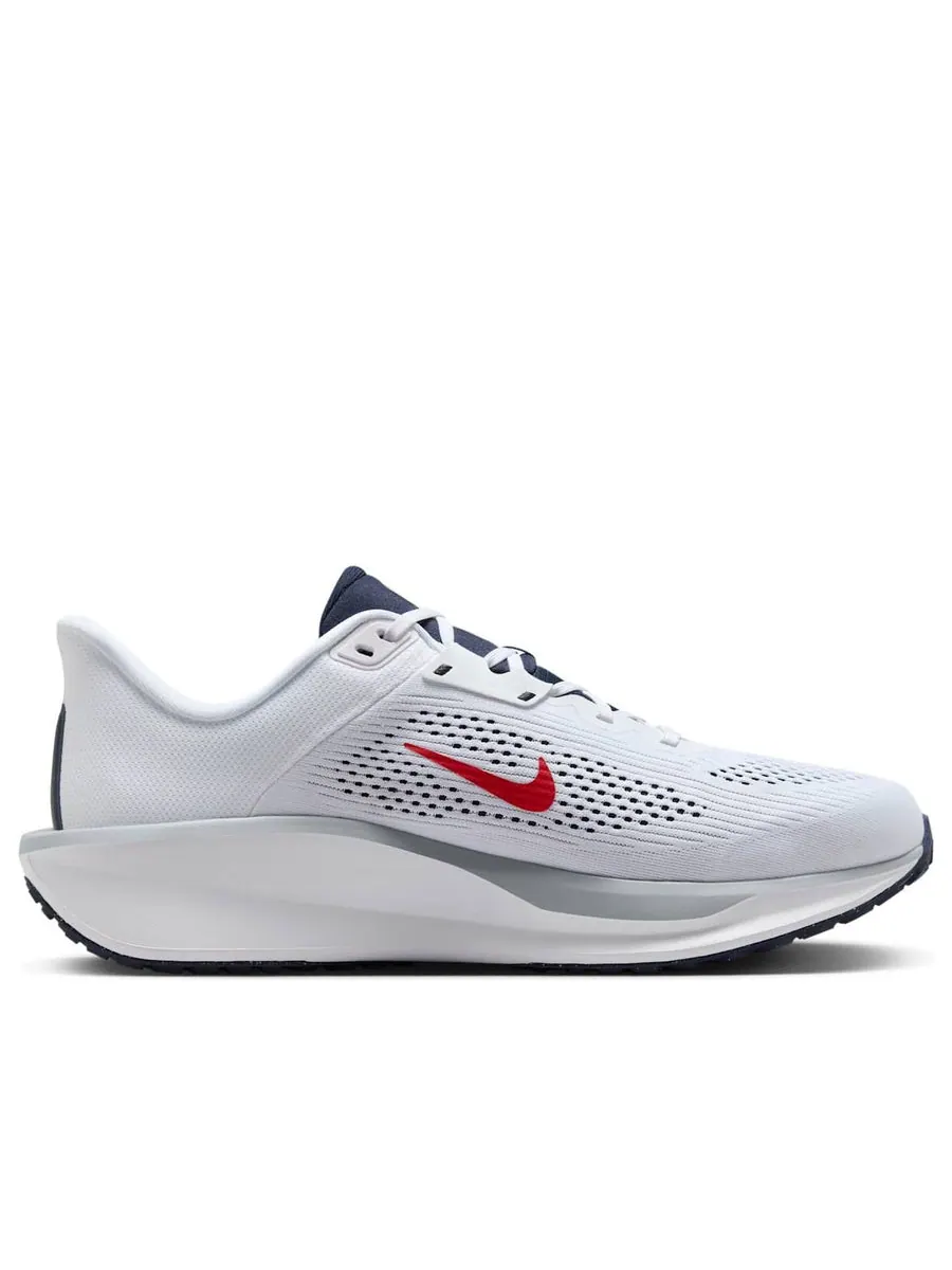 Кроссовки Nike Quest 6 'White University Red Obsidian' — изображение 2 из 6, белый
