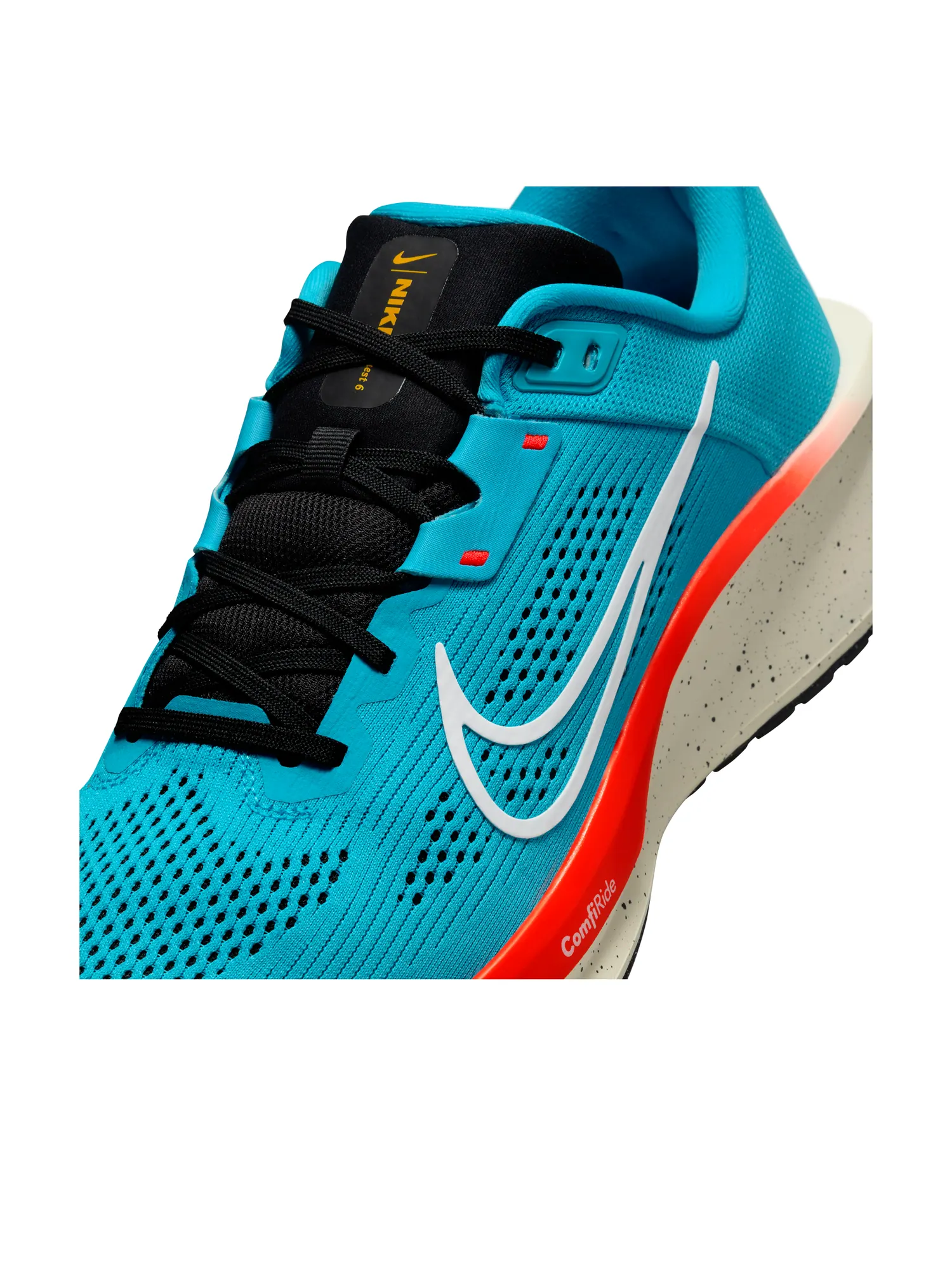 Кроссовки Nike Quest 6 'Baltic Blue Bright Crimson' — изображение 5 из 7, синий/черный/яркий/белый