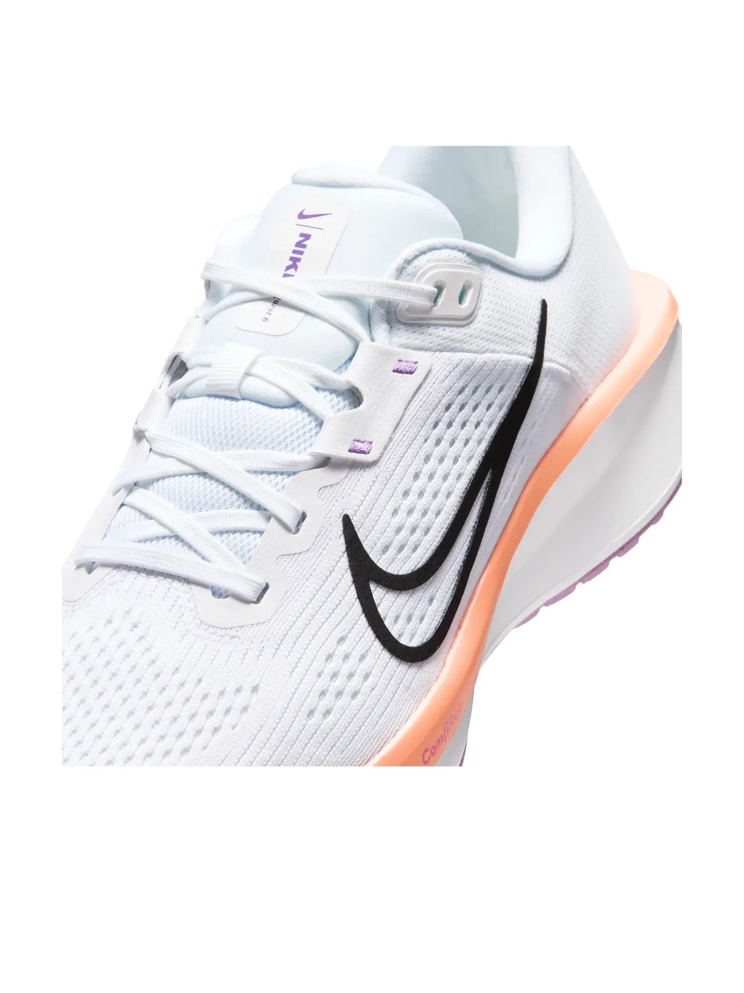 Кроссовки (WMNS) Nike Quest 6 'White Bright Violet Light Magenta' — изображение 5 из 6, белый