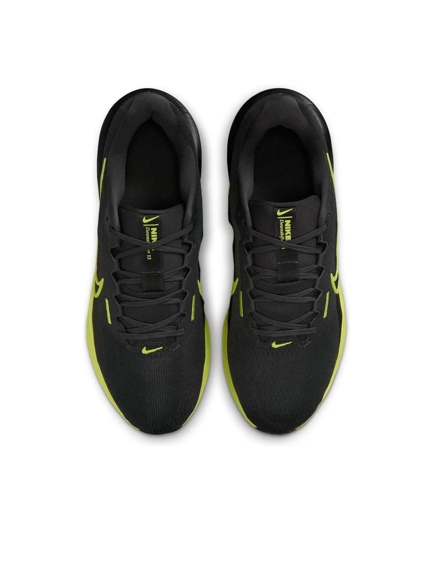Кроссовки Nike Downshifter 13 'Black Smoke Grey Cyber' — изображение 2 из 6, черный