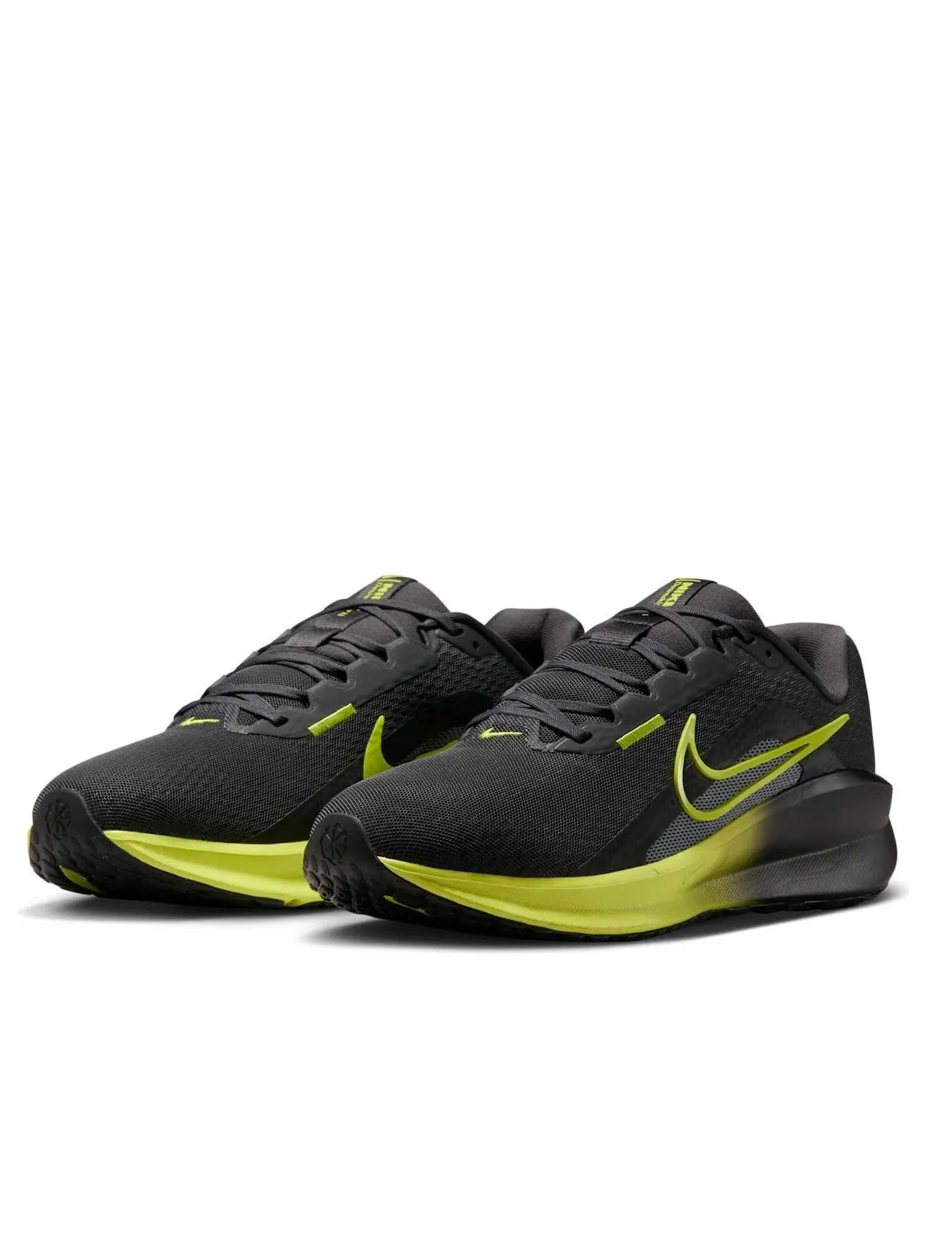Кроссовки Nike Downshifter 13 'Black Smoke Grey Cyber' — изображение 4 из 6, черный