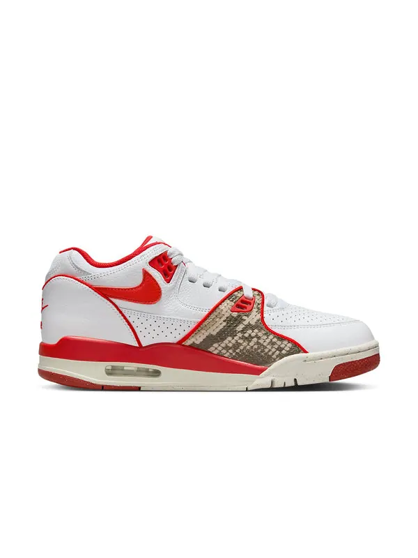 Кроссовки x stussy air flight 89 sp 'habanero red' Nike — изображение 2 из 4, белый/красный