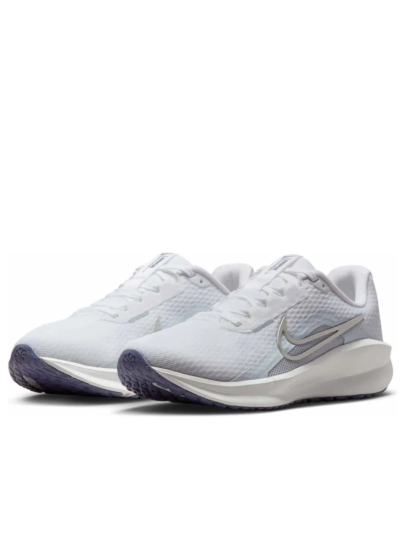 Кроссовки (WMNS) Nike Downshifter 13 'White Football Grey Indigo' — изображение 4 из 6, белый