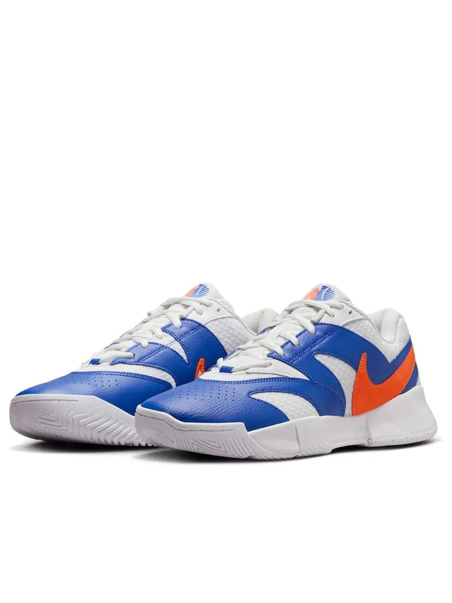 Кроссовки Nike Court Lite 4 'White Hyper Royal Hyper Crimson' — изображение 3 из 6, белый