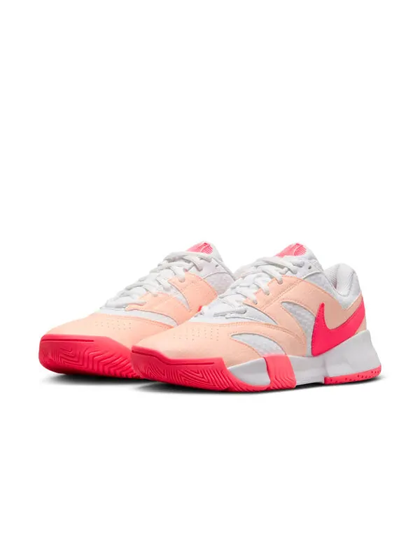 Кроссовки court lite 4 'crimson tint hot punch' Nike — изображение 3 из 4, розовый