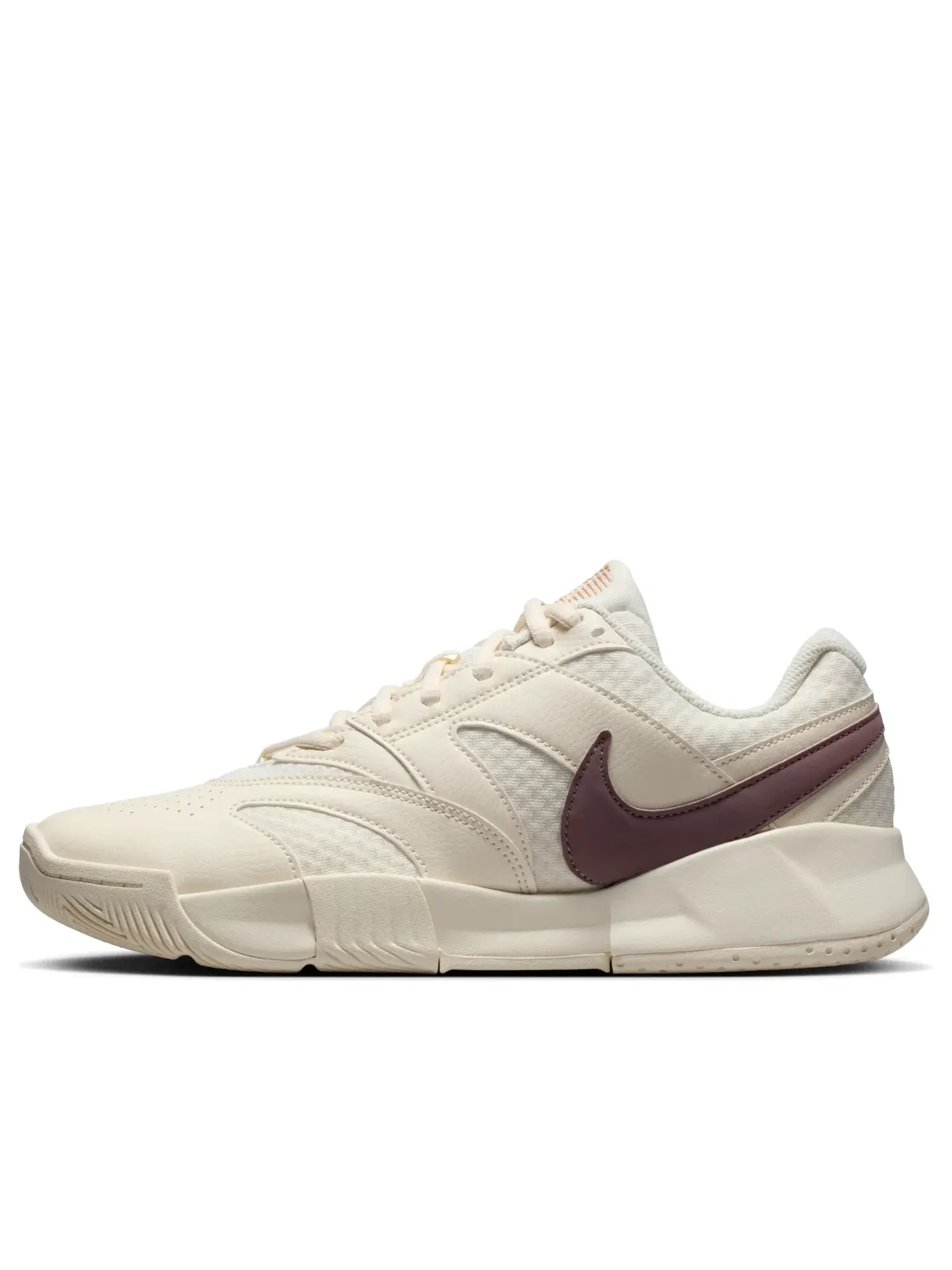 Женские кроссовки с низким верхом Nike Court Lite 4 Pale Ivory Vachetta Tan Tattoo — изображение 1 из 6, бежевый