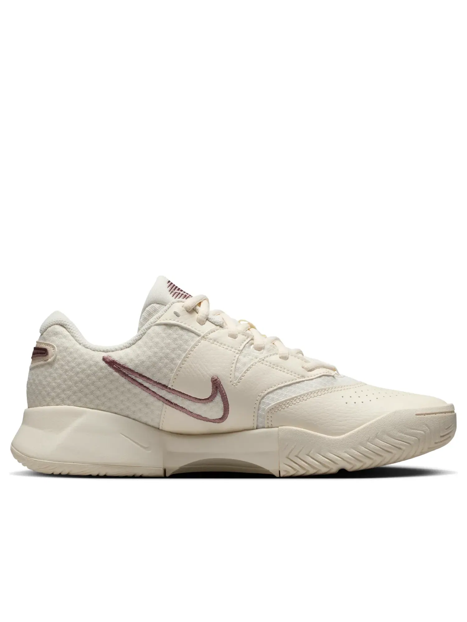 Женские кроссовки с низким верхом Nike Court Lite 4 Pale Ivory Vachetta Tan Tattoo — изображение 6 из 6, бежевый