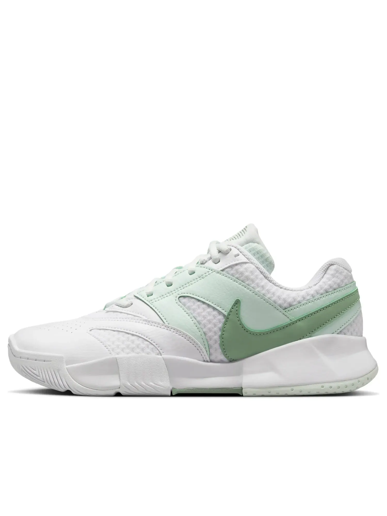 Кроссовки (WMNS) Nike Court Lite 4 'White Barely Green Steam' — изображение 1 из 6, белый