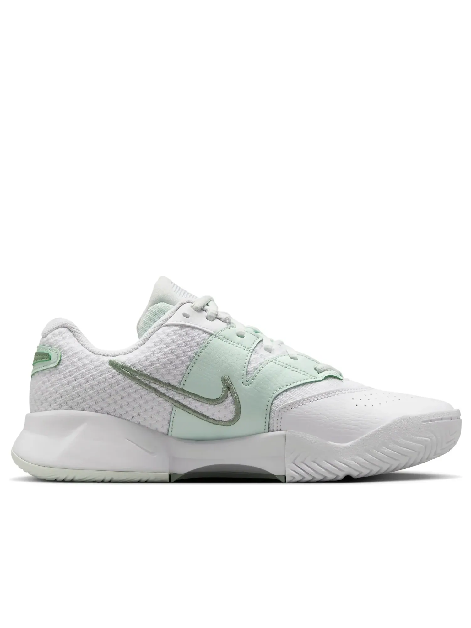 Кроссовки (WMNS) Nike Court Lite 4 'White Barely Green Steam' — изображение 6 из 6, белый
