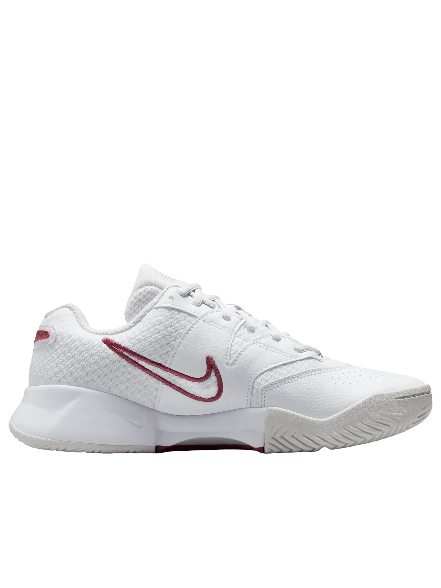 Женские кроссовки для тенниса с шнуровкой Nike Court Lite 4 — изображение 2 из 7, белый