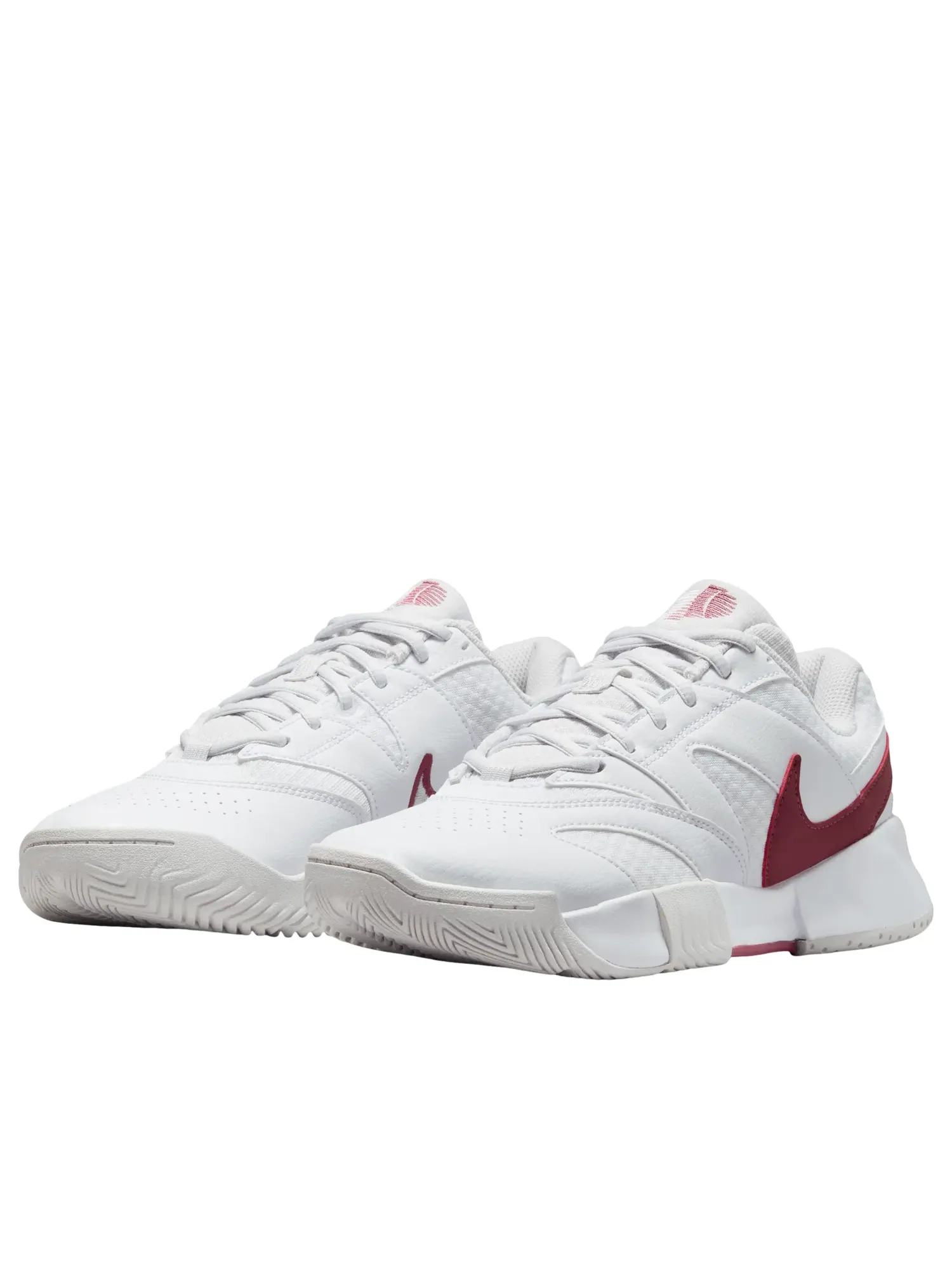 Женские кроссовки для тенниса с шнуровкой Nike Court Lite 4 — изображение 5 из 7, белый