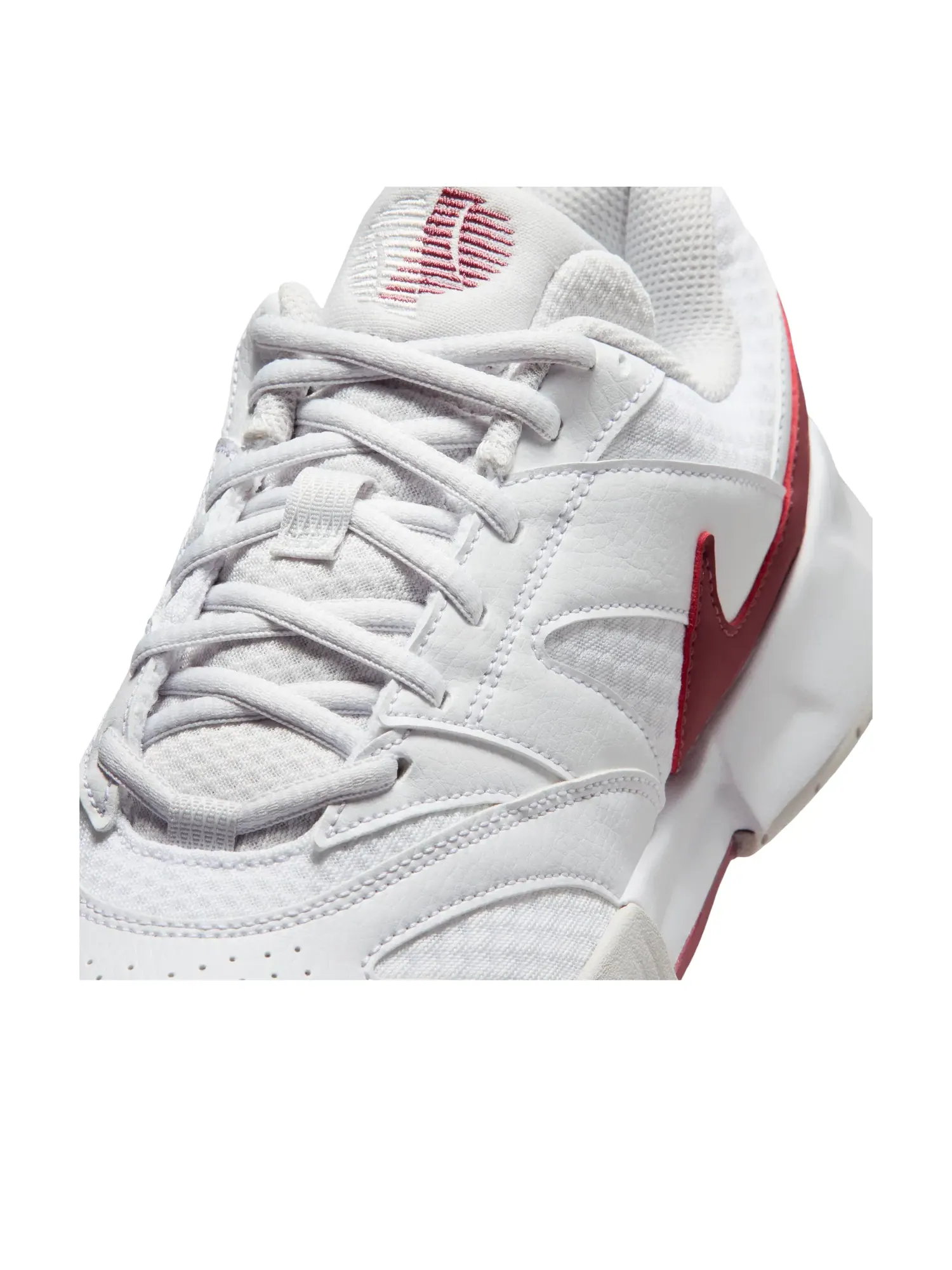 Женские кроссовки для тенниса с шнуровкой Nike Court Lite 4 — изображение 6 из 7, белый