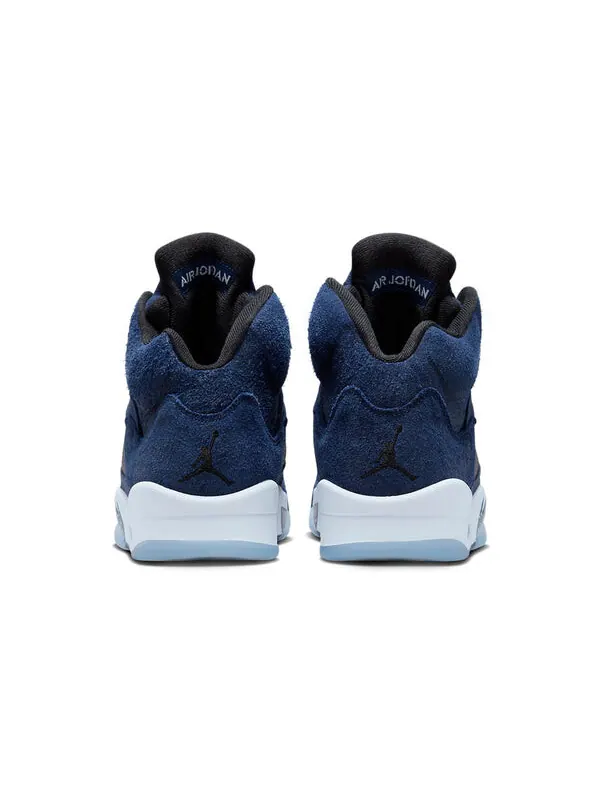 Кроссовки Air Jordan 5 Retro 'Midnight Navy' — изображение 4 из 4, темно-синий/черный/серый