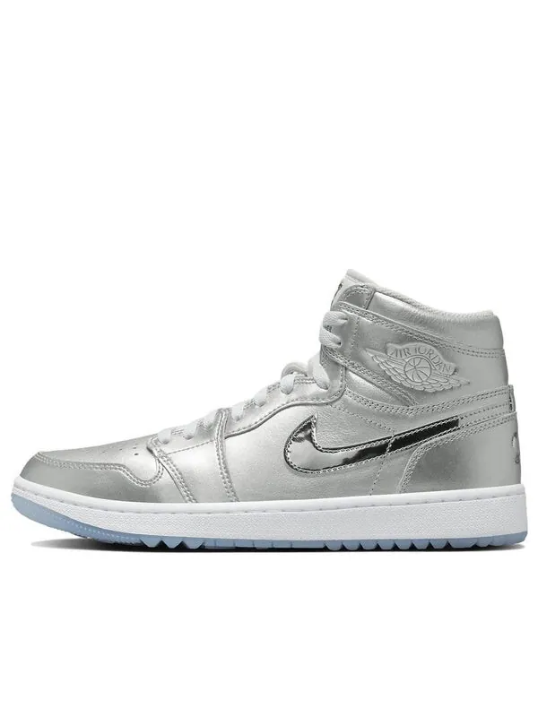 Кроссовки Air Jordan 1 High Golf 'Giving' — изображение 1 из 4, серебряный