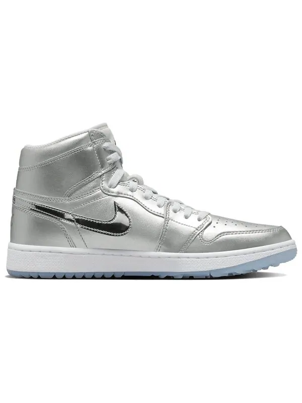 Кроссовки Air Jordan 1 High Golf 'Giving' — изображение 2 из 4, серебряный