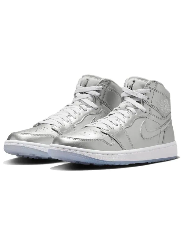 Кроссовки Air Jordan 1 High Golf 'Giving' — изображение 3 из 4, серебряный
