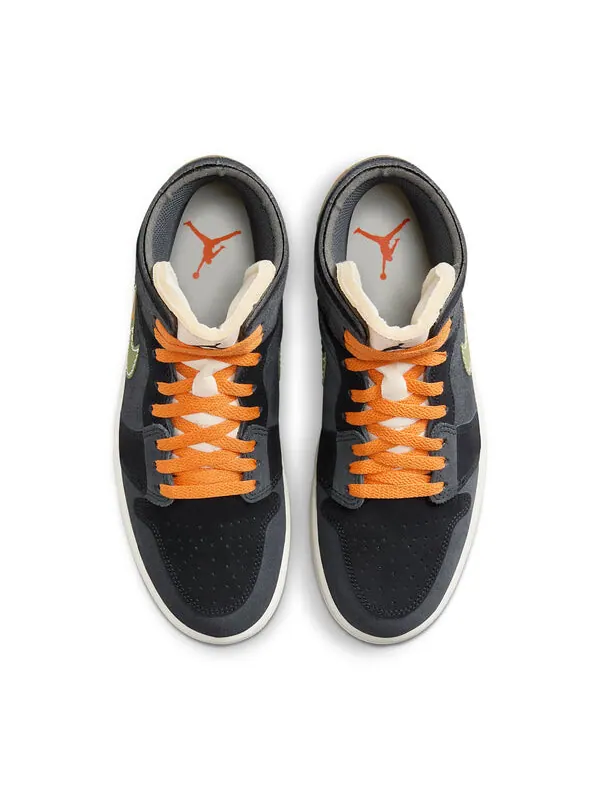 Кроссовки 1 mid se craft 'anthracite light olive' Air Jordan — изображение 4 из 4, светлый оливковый