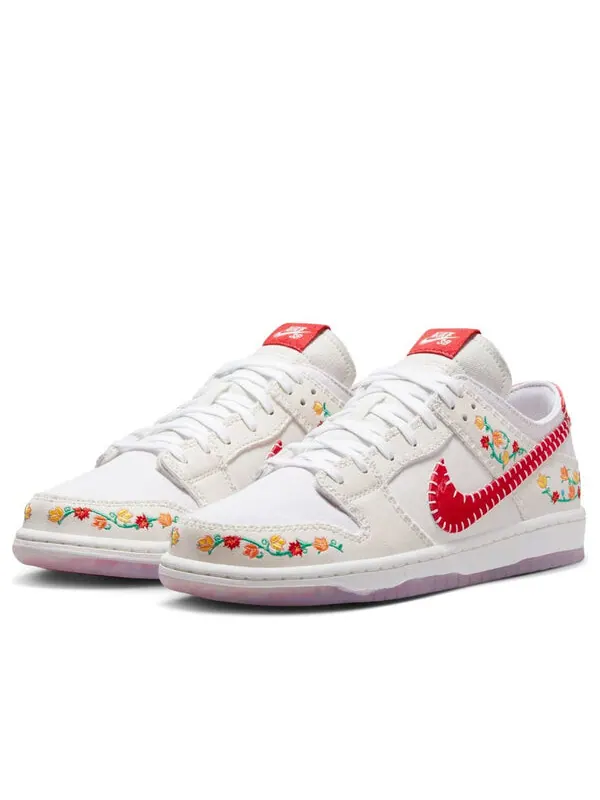 Кроссовки sb dunk low 'n7 opti yellow university red' Nike — изображение 2 из 4, красный