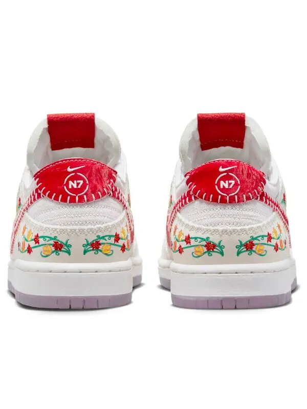 Кроссовки sb dunk low 'n7 opti yellow university red' Nike — изображение 4 из 4, красный