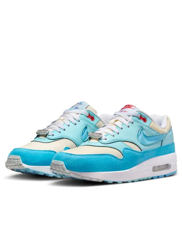 Кроссовки air max 1 'puerto rican day blue gale' Nike — изображение 2 из 4, синий/синий-синий