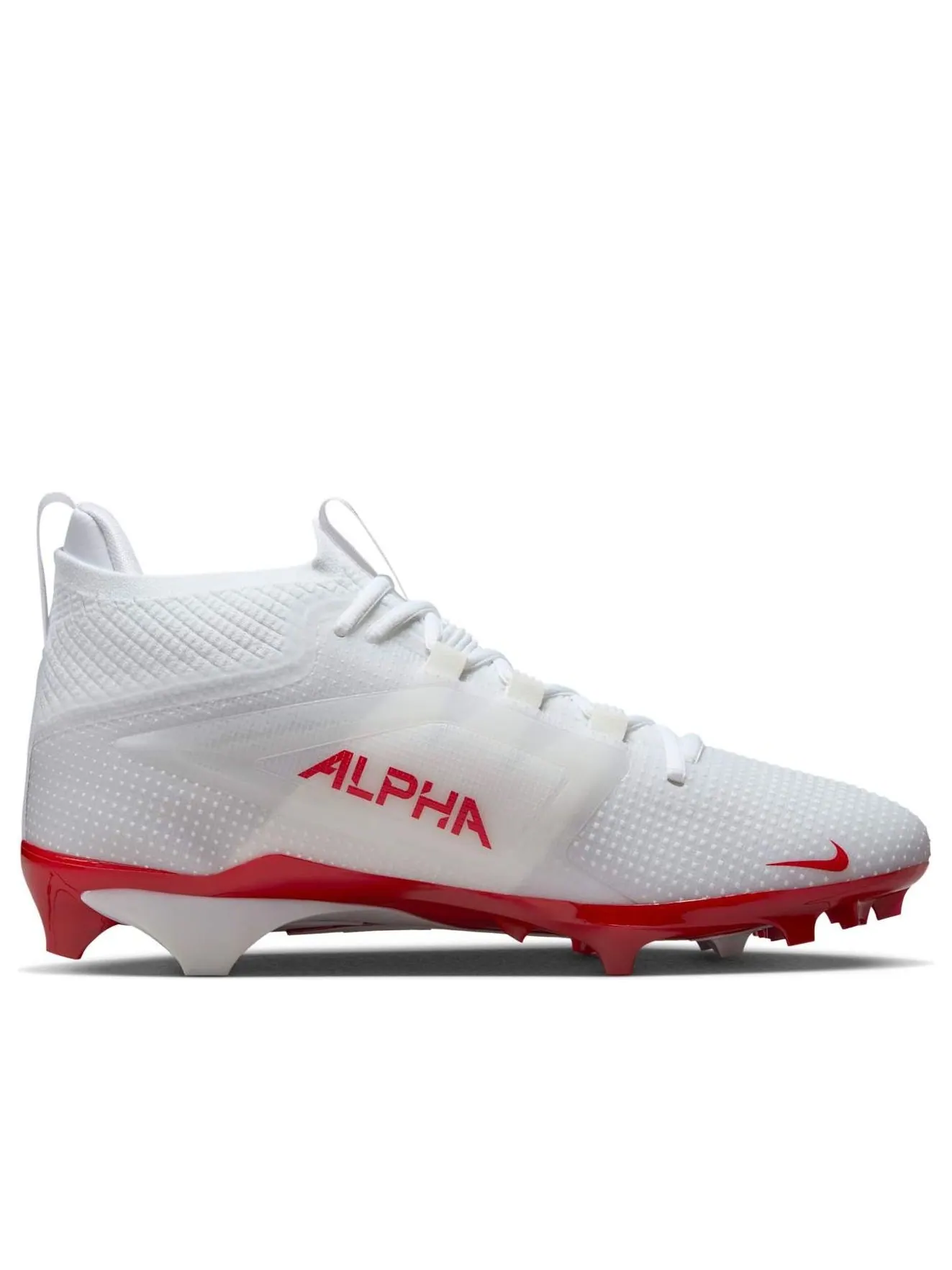 Кроссовки Nike Alpha Menace 4 Elite 'White University Red Photon Dust' — изображение 6 из 6, белый/красный//красный