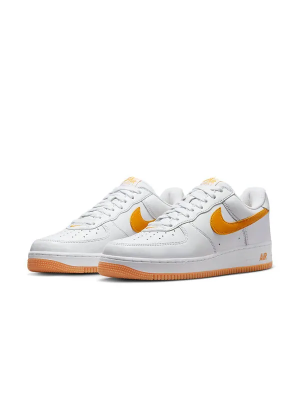 Кроссовки air force 1 низкие Nike — изображение 3 из 4, белый/золотистый