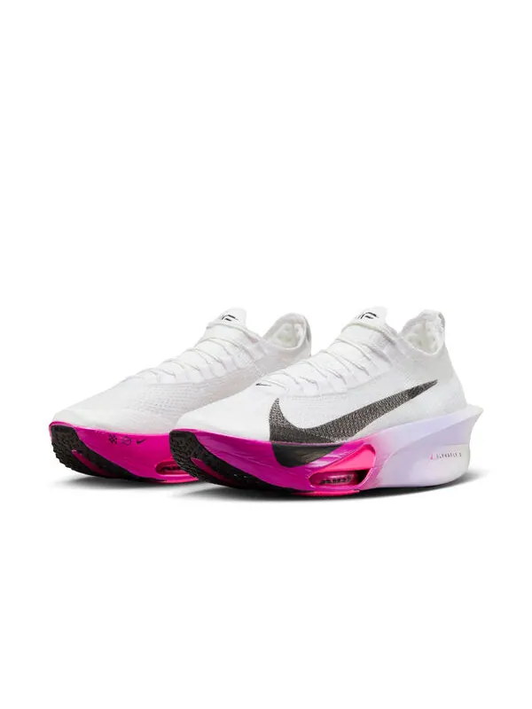 Кроссовки air zoom alphafly next% 3 Nike — изображение 2 из 4, белый/фиолетовый//черный