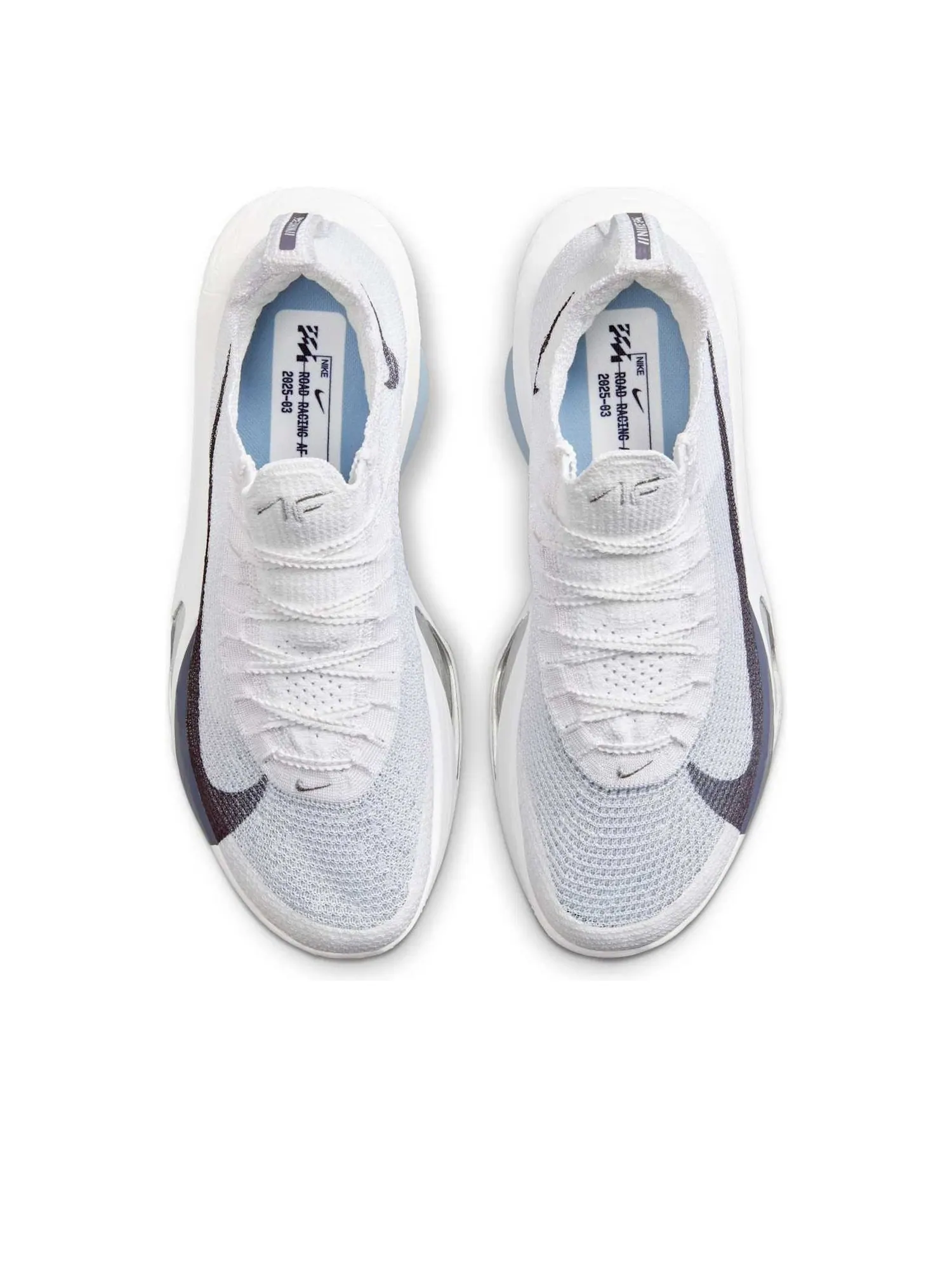 Кроссовки Nike Air Zoom Alphafly Next% 3 'White Obsidian Mist Gridiron' — изображение 2 из 6, белый