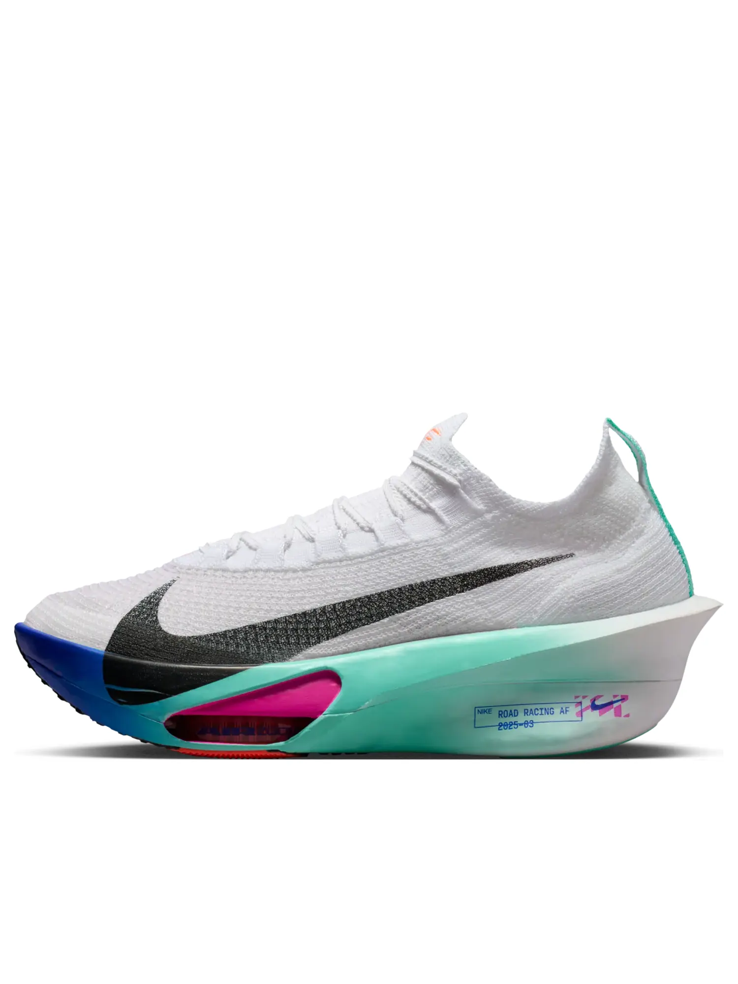 Кроссовки Nike Air Zoom Alphafly Next% 3 'White Hyper Turquoise Concord' — изображение 1 из 6, белый