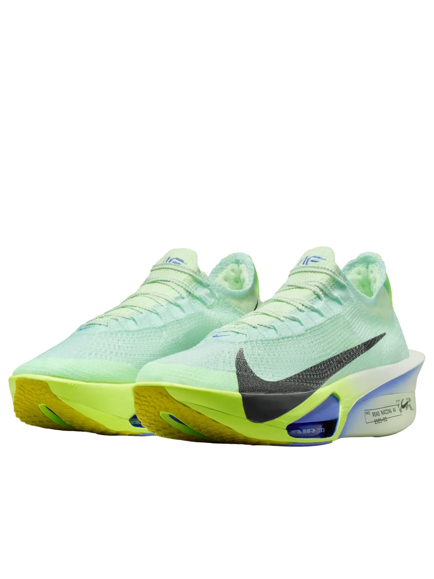 Кроссовки Nike Air Zoom Alphafly Next% 3 FP 'Barely Green Volt Tint' FD8311-300 — изображение 4 из 6, зеленый