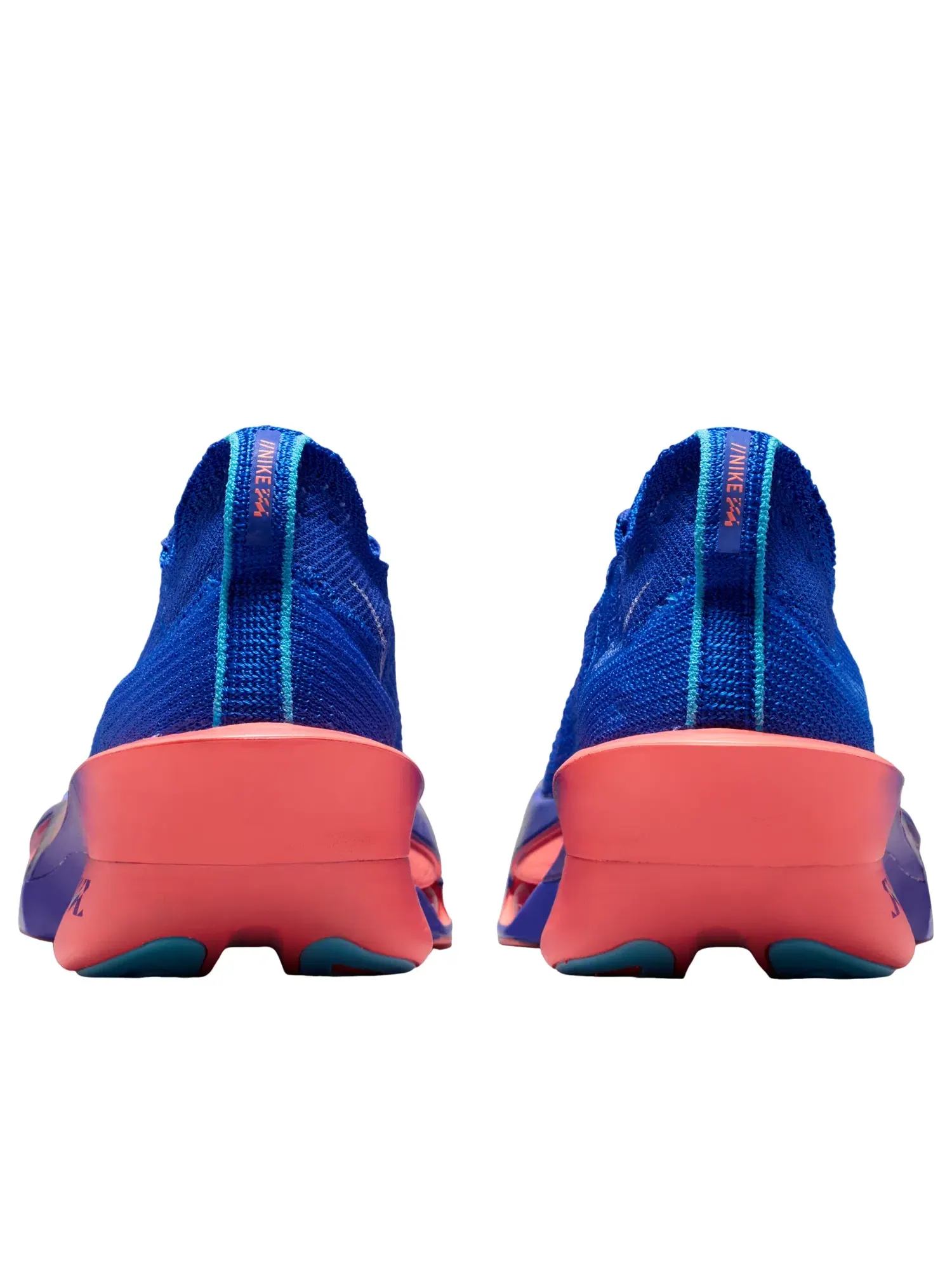 Мужские кроссовки для бега с шнуровкой Nike Alphafly Racer Blue Atomic Pink — изображение 4 из 7, синий