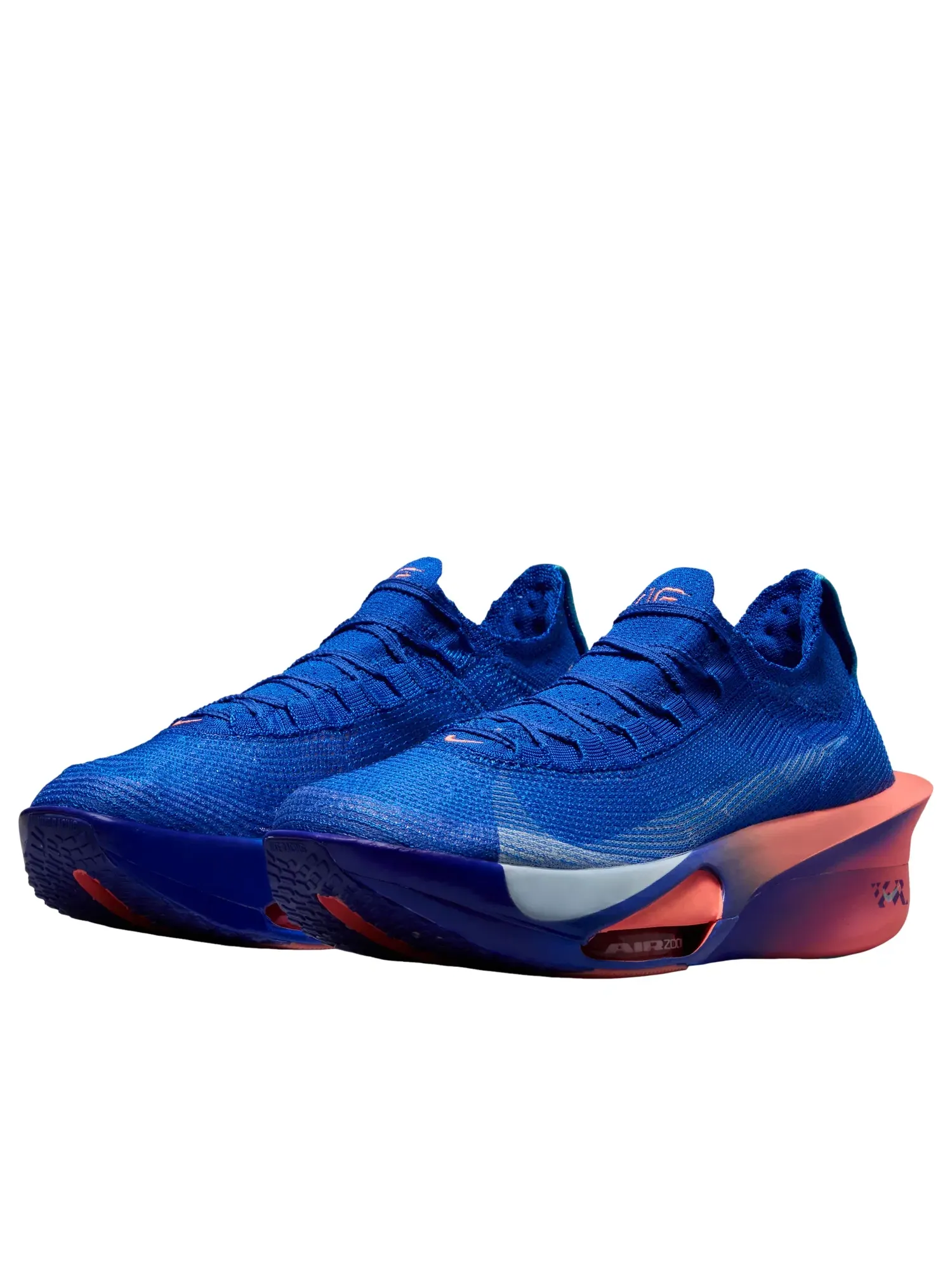 Мужские кроссовки для бега с шнуровкой Nike Alphafly Racer Blue Atomic Pink — изображение 5 из 7, синий