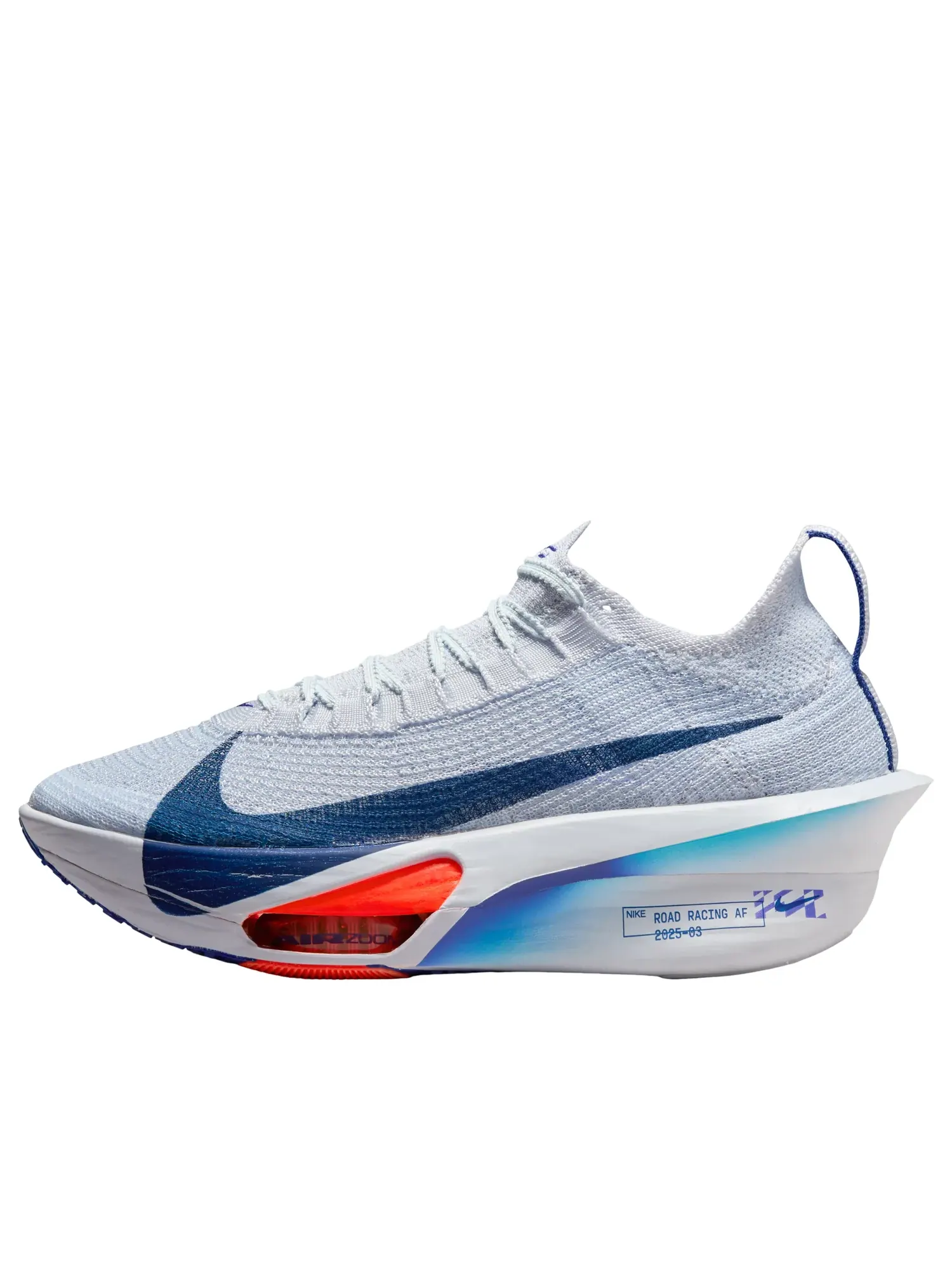 Кроссовки (WMNS) Nike Air Zoom Alphafly Next% 3 'Football Grey Ghost Persian Violet Blue Void' — изображение 1 из 6, серый