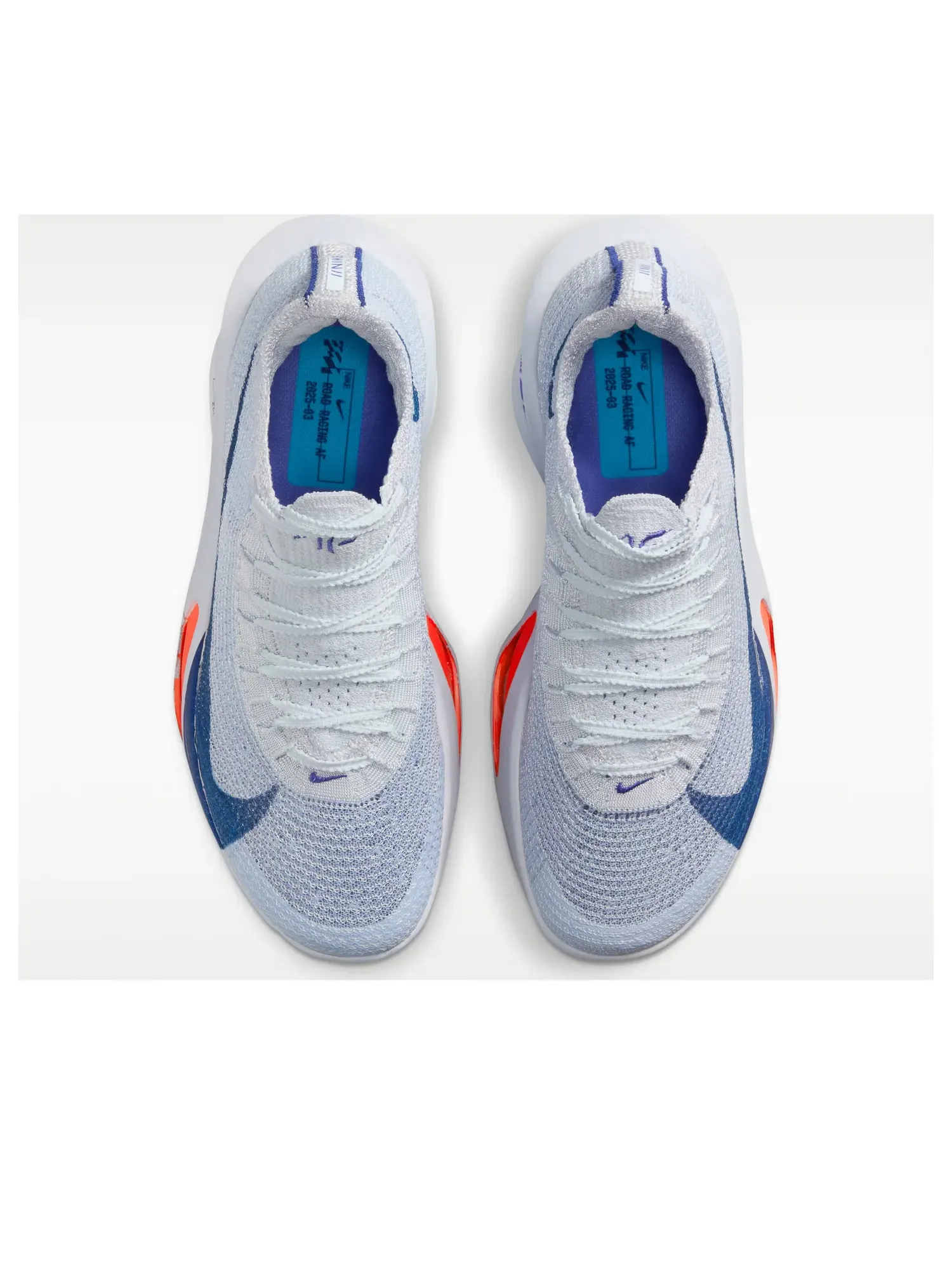 Кроссовки (WMNS) Nike Air Zoom Alphafly Next% 3 'Football Grey Ghost Persian Violet Blue Void' — изображение 2 из 6, серый