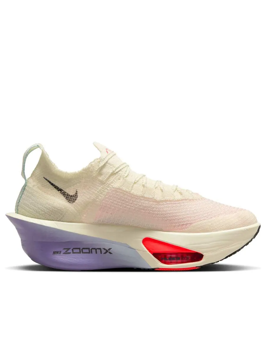 Кроссовки (WMNS) Nike Air Zoom Alphafly NEXT% 3 'Coconut Milk Off Noir Dusty Amethyst Hot Lava' — изображение 2 из 6, бежевый