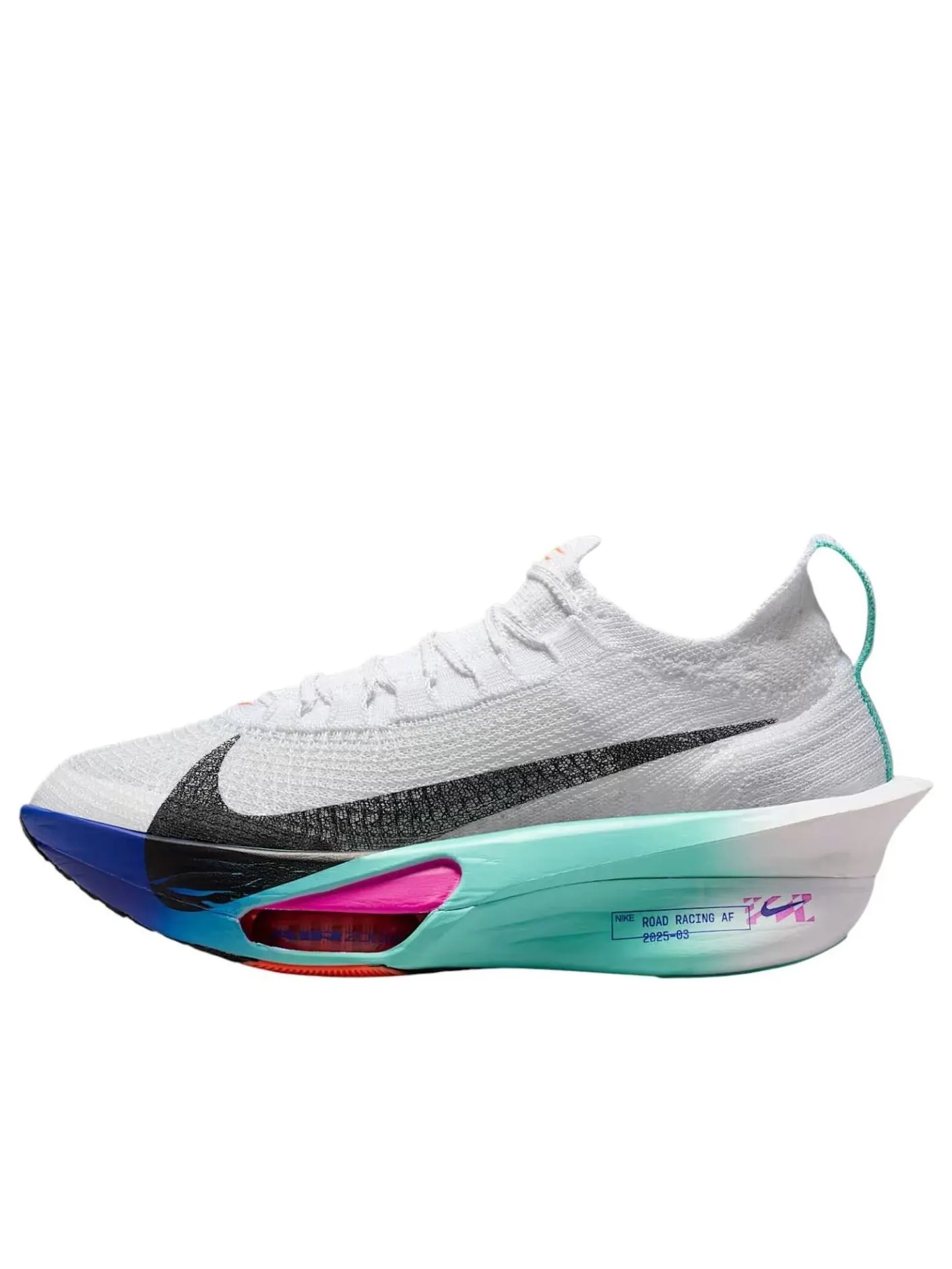Кроссовки (WMNS) Nike Air Zoom Alphafly Next% 3 'Wihte Hyper Turquoise Concord' — изображение 1 из 6, белый