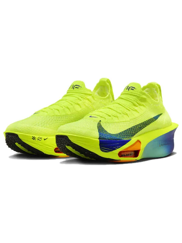 Кроссовки zoomx alphafly next% 3 'volt' Nike — изображение 3 из 4, оранжевый