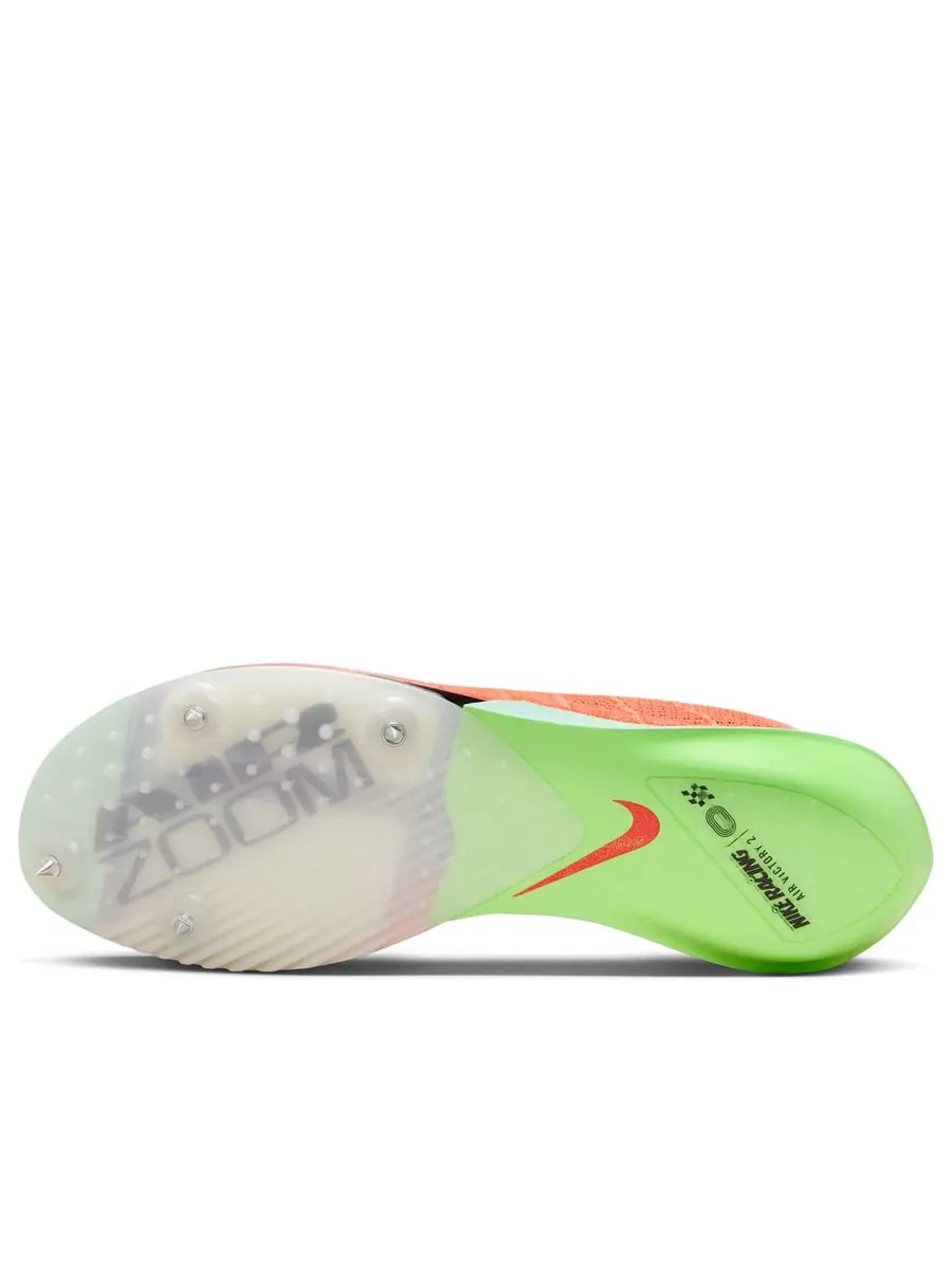 Кроссовки Nike Victory 2 'Bright Crimson Hyper Orange Lime Blast Washed Coral' — изображение 6 из 6, оранжевый