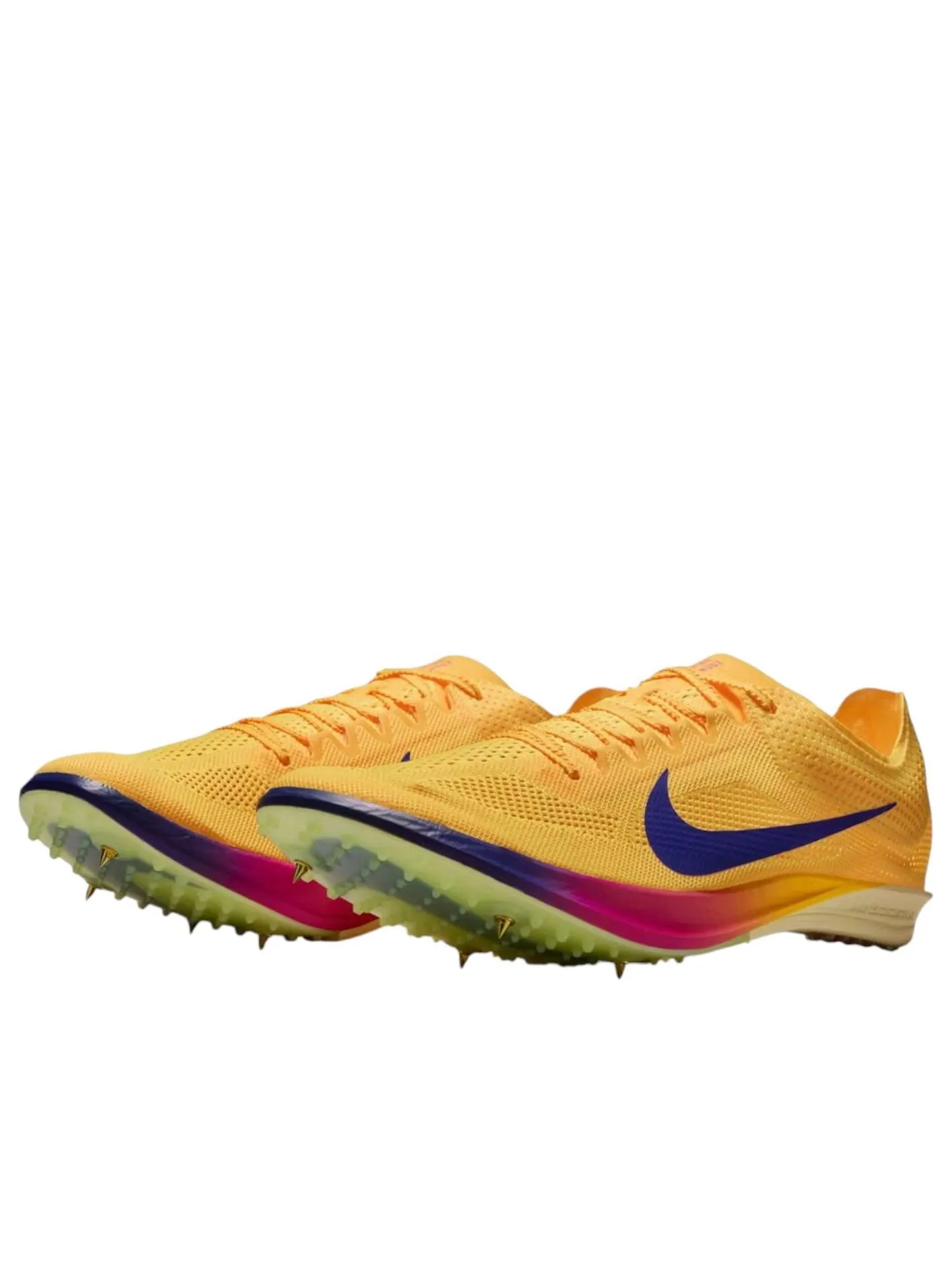 Кроссовки Nike ZoomX Dragonfly 2 'Citron Pulse Indigo Burst' — изображение 3 из 5, желтый