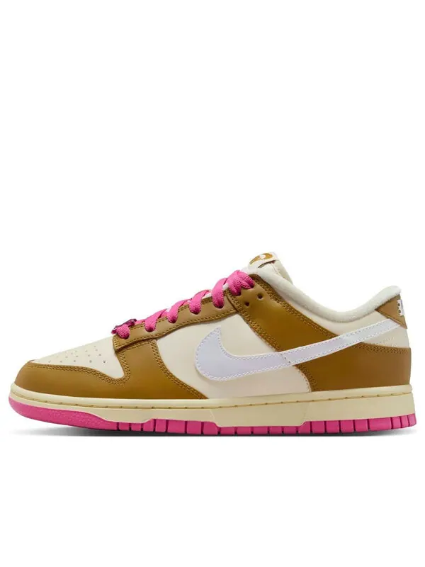 Кроссовки dunk low 'just do it - bronzine pink' Nike — изображение 1 из 4, розовый