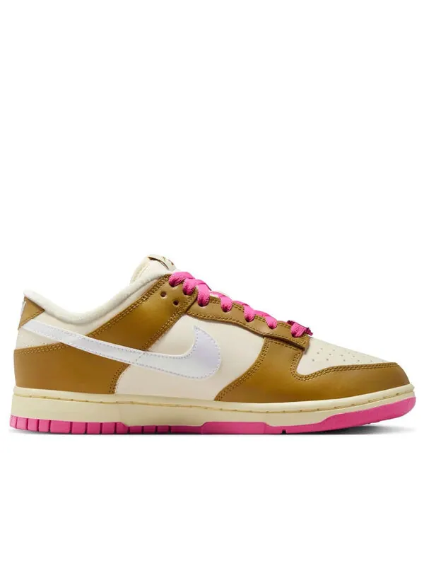 Кроссовки dunk low 'just do it - bronzine pink' Nike — изображение 2 из 4, розовый