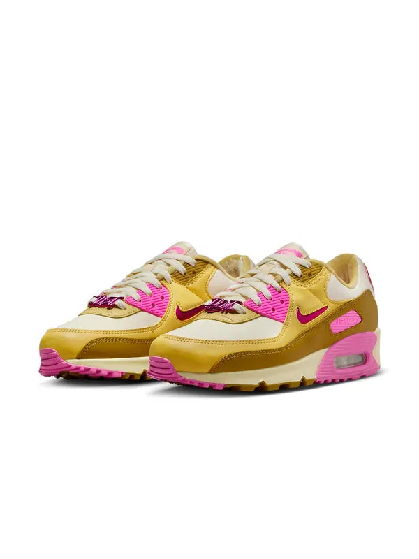 Кроссовки air max 90 se 'dance - bronzine pink' Nike — изображение 3 из 4, золотистый//розовый
