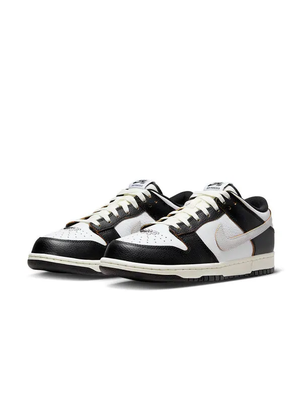 Кроссовки x huf sb dunk low Nike — изображение 3 из 4, белый/черный