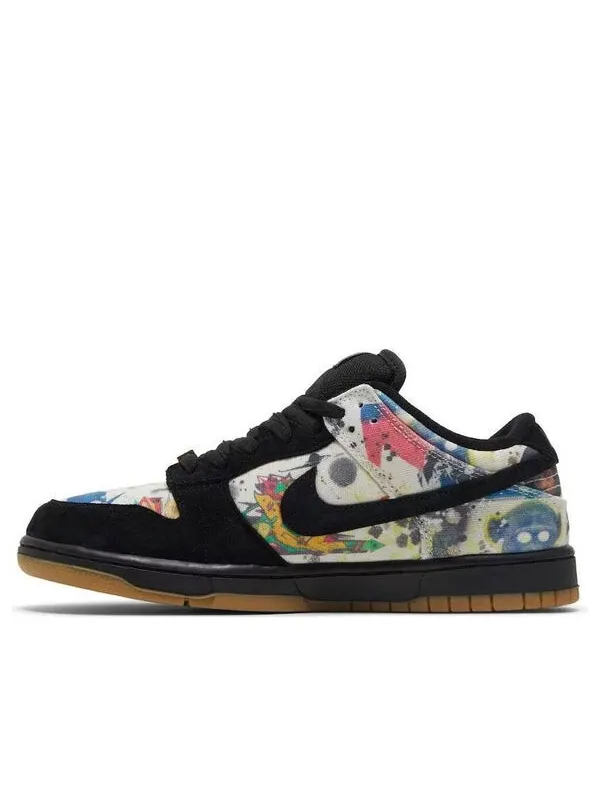Кроссовки x supreme sb dunk low Nike — изображение 1 из 4, черный/черный-мульти