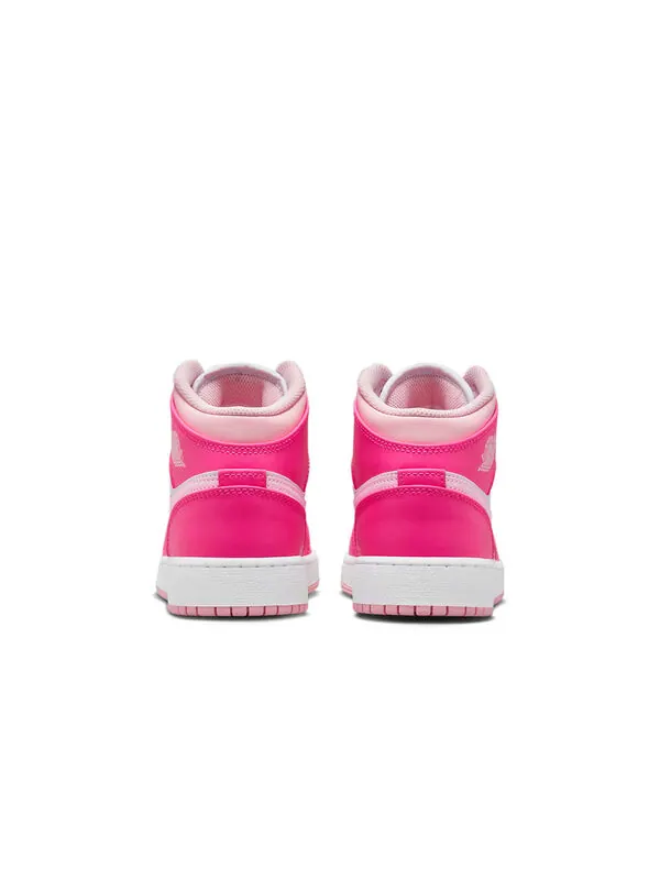 Кроссовки 1 средние Air Jordan — изображение 4 из 4, белый/розовый/розовый