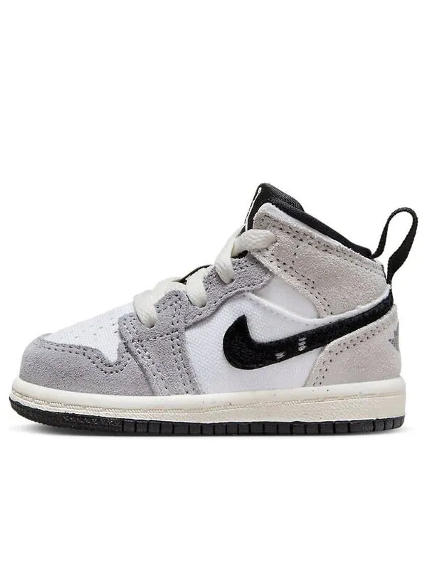 Кроссовки 1 mid se craft Air Jordan — изображение 1 из 4, серый/черный/белый/серый